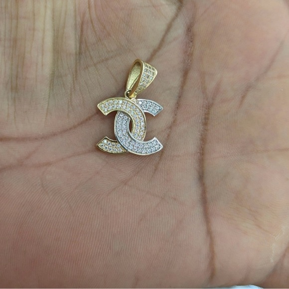 14k real gold CC pendant - Picture 2 of 6